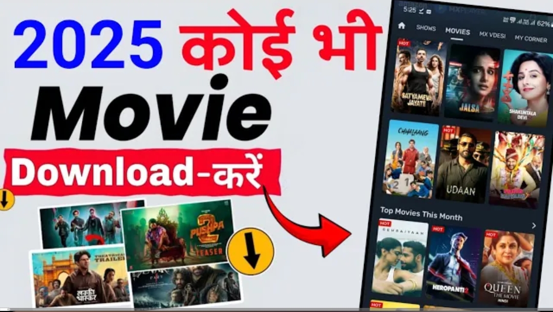 How to download Latest South Indian movies and Web series in hindi Language 2025